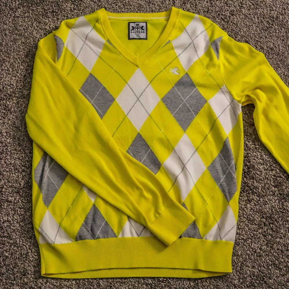 Express Men V-Neck Sweater